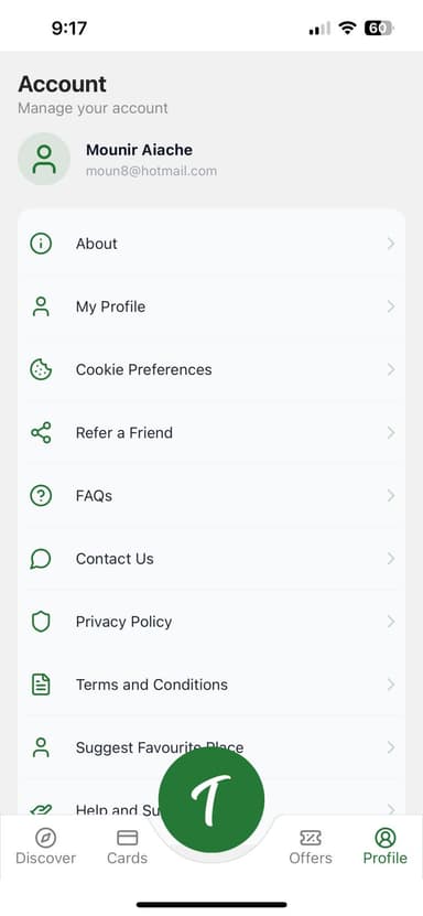 Step 2: Access My Profile
